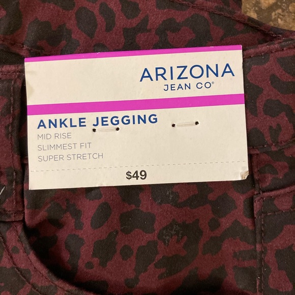 Arizona leopard spot ankle jeggings - Picture 12 of 15